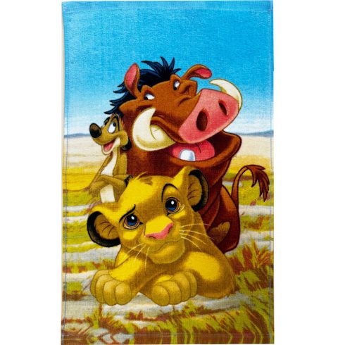 Disney Az Oroszlánkirály Pride Lands Trio kéztörlő, arctörlő, törölköző 30x50 cm