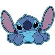   Disney Lilo és Stitch, A csillagkutya On The Belly formapárna, díszpárna 35 cm