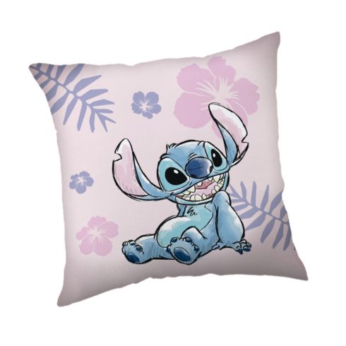 Disney Lilo és Stitch, A csillagkutya Pink párnahuzat 40x40 cm Velúr