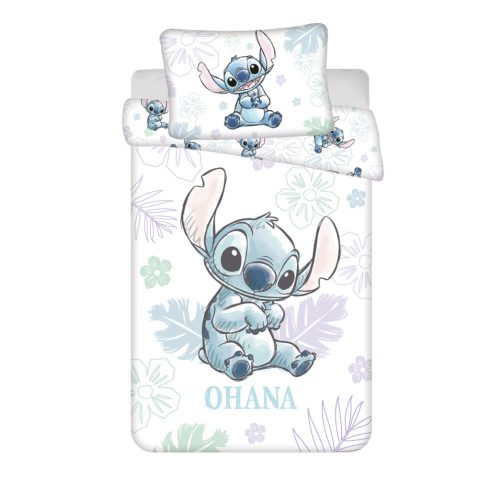 Disney Lilo és Stitch, A csillagkutya Ohana White gyerek ágyneműhuzat 100×135 cm, 40×60 cm