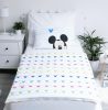 Disney Mickey Colors gyerek, ovis ágyneműhuzat 100×135cm, 40×60 cm