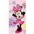 Disney Minnie Pink Bow fürdőlepedő, strand törölköző 70*140cm