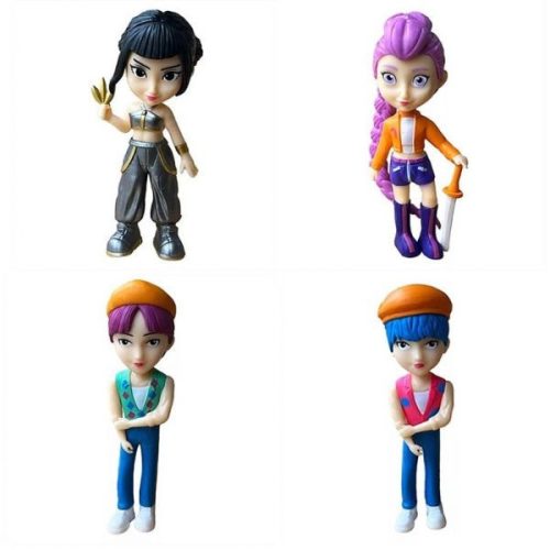 K-Pop Demon Hunters meglepetés figura kártyával - dobozos