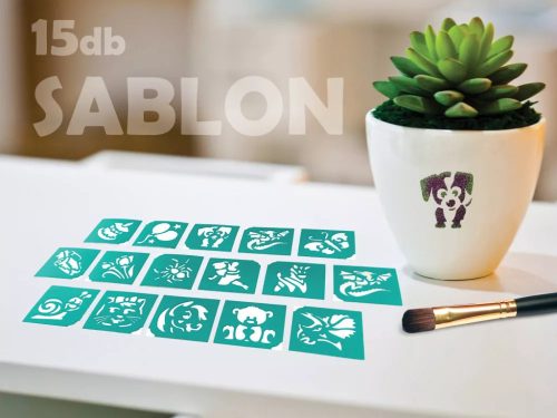 Szülinapi sablon szett 15db-os