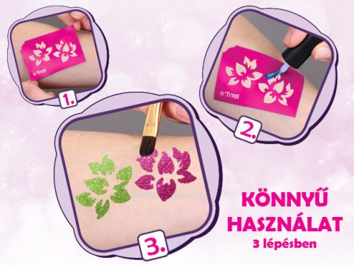 Lányos sablon szett 21db-os