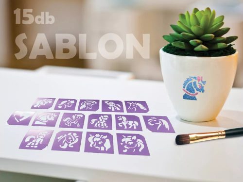 Lovak és Unikornisok sablon szett 15db-os