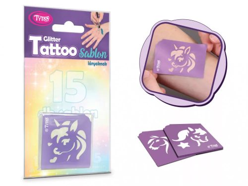 Lovak és Unikornisok sablon szett 15db-os