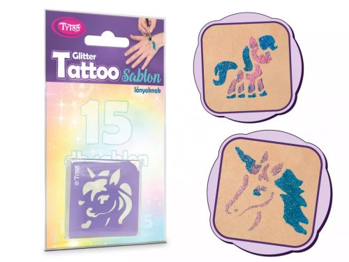 Lovak és Unikornisok sablon szett 15db-os