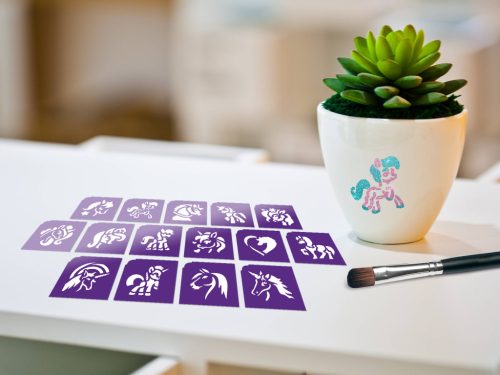 TyToo Lovak és Unikornisok Csillámtetoválás szett