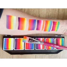 TyToo Színvarázs Arcfesték szett 6x10g Csíkos színek