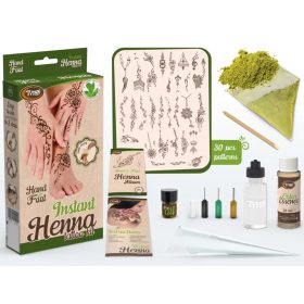 TyToo Instant Henna Szett Kéz és Láb mintákkal