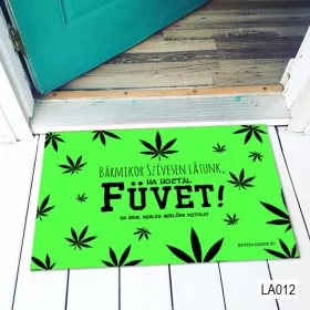   Lábtörlő - Bármikor füvet Lábtörlő - Vicces Ajándék 