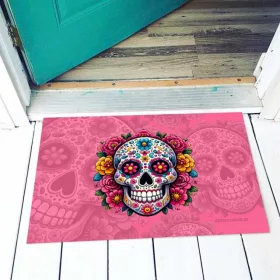 Cukorkoponya - Pink - Lábtörlő - Halloween dekoráció