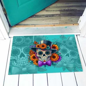 Cukorkoponya - Türkiz - Lábtörlő - Halloween Dekoráció