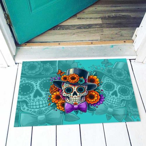 Cukorkoponya - Türkiz - Lábtörlő - Halloween Dekoráció