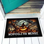   Kopogj ha mersz - Lábtörlő - Halloween Kellék - Őszi Dekoráció