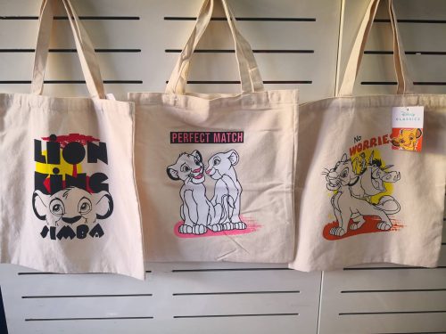 Oroszlánkirály shopper vászontáska