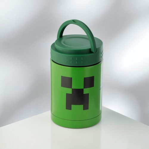 Thermo Ételhordó 500ml, Fém - Minecraft Creeper