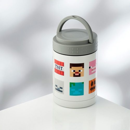 Thermo Ételhordó 500ml, Fém - Minecraft Skinek