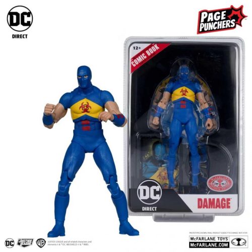 DC McFarlane Page Punchers játékfigura 18 cm - Damage (Kingdom Come) (Ritka)