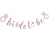 Bride To Be Pink papír felirat 3 m