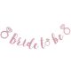 Bride To Be Pink papír felirat 3 m