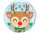 Rénszarvas Reindeer Karácsonyi fólia lufi 46 cm