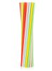 Színes Pastel papír szívószál 24 db-os
