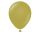 Zöld Pastel Olive léggömb, lufi 20 db-os 5 inch (12,5 cm)