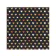 Szerelem XOXO Black szalvéta 20 db-os 33x33 cm