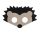 Sün Hedgehog filc maszk 17,5 cm
