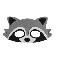 Mosómedve Raccoon filc maszk 18 cm