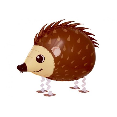 Hedgehog. Sün sétáló fólia lufi 51 cm