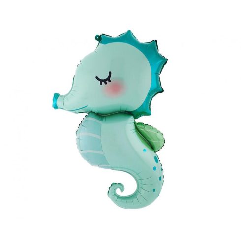 Csikóhal Sea Horse fólia lufi 73 cm