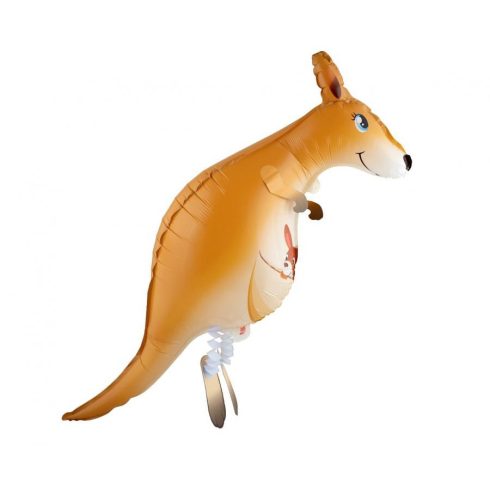 Kangaroo. Kenguru sétáló fólia lufi 82 cm