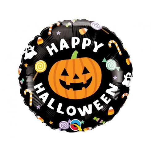 Happy Halloween Candies fólia lufi 46 cm