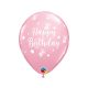 Balerina Pastel Pink léggömb, lufi 6 db-os 11 inch (28 cm)