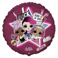 LOL Surprise Born to be Bad fólia lufi 45 cm