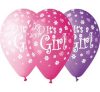 It's a Girl Pink léggömb, lufi 5 db-os 12 inch (30 cm)