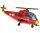 Helikopter Red fólia lufi 96 cm