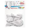Fehér White léggömb, lufi 10 db-os 10 inch (26 cm)