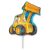 Markológép Excavator fólia lufi 36 cm (WP)