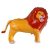 Oroszlán Lion fólia lufi 36 cm (WP)