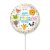 Állatos Happy Birthday Animals fólia lufi 36 cm (WP)