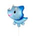 Dinoszaurusz Triceratops Blue fólia lufi 36 cm (WP)