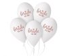 Bride To Be White léggömb, lufi 5 db-os 13 inch (33cm)