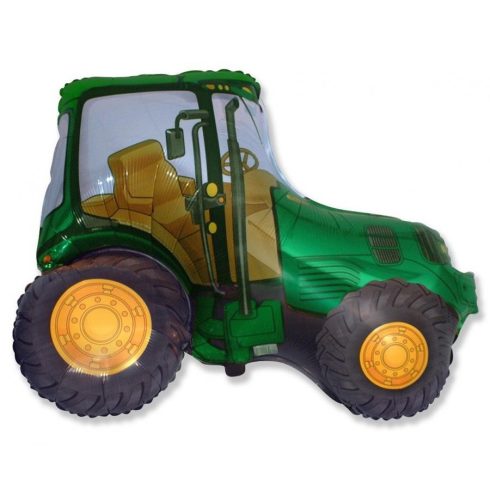 Tractor Green. Traktor fólia lufi 36 cm (WP)