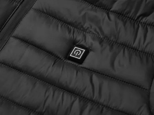 Fűthető kabát M méret Fekete