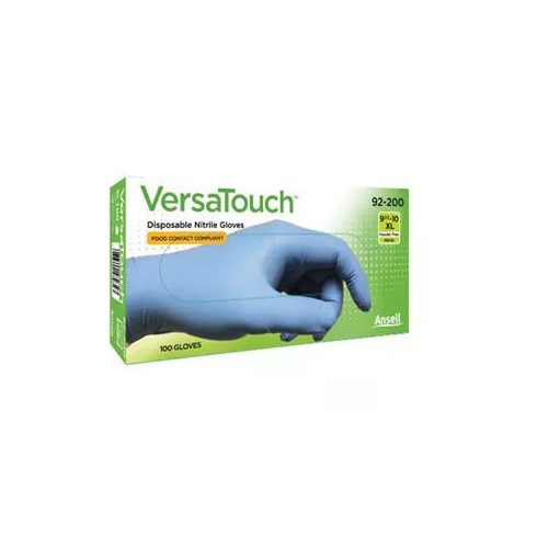 Ansell VersaTouch® 92-200 eldobható nitril kesztyű, méret 6.5-7 (S-es)