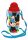 Disney Mickey Sun műanyag szívószálas kulacs akasztóval 500 ml